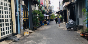 Bán nhà HXH đường Khuông Việt, P. Phú Trung, Q. Tân Phú, 3.9m x 11m, 2 lầu