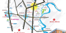 Bán khu nhà mặt phố trung tâm thị xã Tân Uyê,  sẵn sổ hồng