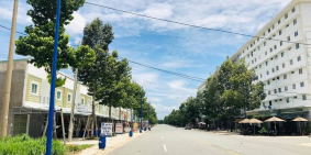 Nhà phố thương mại bàu bàng nằm gần quốc lộ 13