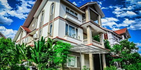 Cần bán 200m2 đất Đan Phượng ,Xây 3,5 tầng, đường trước nhà 13,5m.