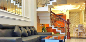 TÔI bán  Nhà 1 trệt 1 lầu hóc môn đường lê thị hà 100m2 SHR giá 700triệu