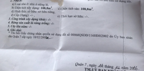 CẦN BÁN NHÀ  qQ7 DIỆN TÍCH 178M2