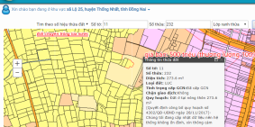 Đất thổ cư, góc 2 mặt tiền đường. Tờ 11 thửa 232