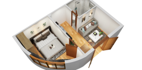 Cho thuê dài hạn Căn hộ mini cao cấp Thanh Tịnh  chỉ từ 4,5 triệu/tháng