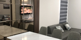 Cho thuê căn hộ Centana Thủ Thiêm, 88m2, 2PN + 1P, full nội thất.