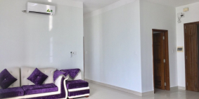 Belleza 105m2: 3PN + 2WC, có ít nội thất, nhà thoáng mát, view sông 10.5tr