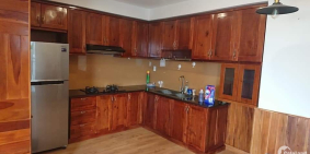 Căn hộ 69m2,2PN CC DreamHome Luxury Nội Thất Gỗ giá 8.5 tr/tháng. LH  0349668589