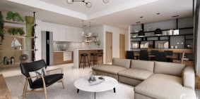 Căn hộ Quận Tân Phú Dự án Richstar, 3PN Full nội thất giá 16tr/tháng