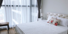 Căn hộ cho thuê tại Vinhomes Skylake – Phạm Hùng, 73m2, 2 phòng ngủ, full đồ