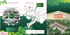 Mở bán Châu Pha Diamond – 300tr/lô , sổ hồng, xây dựng tự do