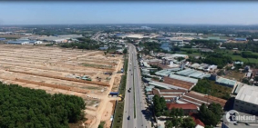 CITY LAND BÌNH DƯƠNG Đất 2 mặt tiền đường DT746, Đối diện KCN Nam Tân Uyên