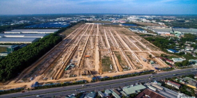 Bán gấp lô 21 Block A4 dự án CiTy Land Bình Dương ( KDC Nam Tân Uyên)