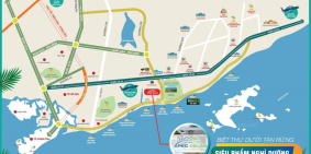 Đất nền dự án APECHOMES Hồ Tràm diện tích 100m2 thổ cư, sổ đỏ riêng từng nền.