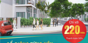 Chỉ cần thanh toán 220tr, 50% còn lại ngân hàng hỗ trợ, đối diện kcn
