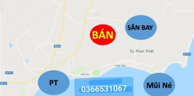 Bán đất sân bay Phan Thiết, SHR, chỉ 550 nghìn/m2