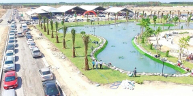 Đất thổ cư 100% SHR mặt tiên đường 25c gần cầu Cát láI nhơn trạch