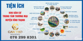 Đất nền chợ trung tâm hành chính Vĩnh Thạnh