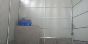 kho xưởng 100m, đầu cầu thanh trì, cont đỗ cửa giá rẻ.