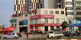 Cho thuê 1100m2 tầng 1 chân tòa nhà Chel Sea Park Trung Kính tiện làm kinh doanh