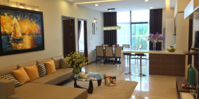 Cho thuê ngay mặt tiền Quốc Hương 4 x 25m với 3 lầu, giá 67 tr/th nhà đẹp KD