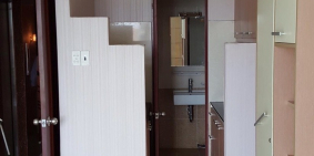 Phòng trọ mặt đường  Võ Văn Kiệt, Q.5 Giá rẻ  Full nội thất.