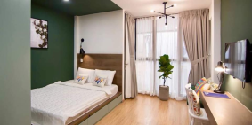 Cho thuê căn hộ full nội thất, chỉ cần xách vali lên và ở