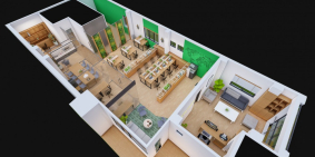 Cho thuê Văn phòng chính chủ 120m2 Hồ Hảo Hớn giá rẻ