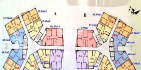 Bán  căn góc view Nội Khu, ban công ĐB-ĐN : CT1 YN , giá 13tr/m2 LH 081.229.5678