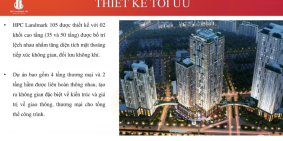 CHUING CƯ CAO CẤP MẶT ĐƯỜNG TỐ HỮU - HÀ ĐÔNG HPC LANDMARK NHẬN NHÀ Ở NGAY