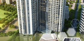 Trả trước 600 triệu nhận nhà ngay - Chung cư Bea Sky Quận Hoàng Mai mặt đường Ng