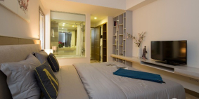 Bán căn hộ SAIGON AIRPORT PLAZA 1PN_59m2, đủ nội thất Q. Tân Bình