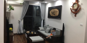 Căn hộ full nội thất view quảng trường La Mã tòa A7