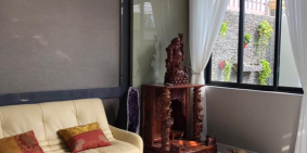 Nhà sân vườn, ngang 8m, đường 7m, Phan Văn Trị Bình Thạnh.