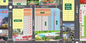 Đất 200m2, gá 570 tr/nền ngay chợ Chơn Thành, sổ sẵn, thỏ cư,mặt tiền đường nhà