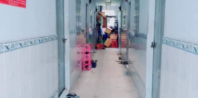 Bán gấp dãy trọ 12 phòng  169,6m2 giá 1 tỷ 250 nguyễn thị sóc ,hóc môn