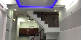 Nhà mới xây, 2 lầu 1 trệt, ngay công an quận 12,