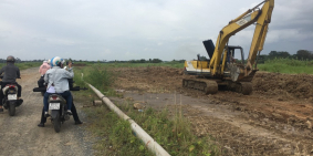 Đất Nền dự án Vạn Phát Nam Sông Hậu.