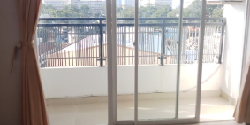 Cần cho thuê căn hộ Sao Mai Q.5, DT 87m, 2pn, giá thuê 12tr/th. LH 0905602282