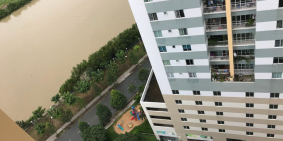 Belleza 127m2: 3PN + 2WC, có nội thất, view công viên nhìn sông 11.5tr, lầu cao