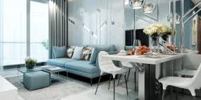 Cho thuê CH 1PN_56m2 dự án Botanica Premier, gần sân bay, full nội thất