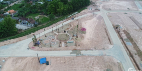 Dự án sắp hoàn thành tọa lạc trên tuyến Quốc Lộ 1A tại Quảng Ngãi