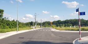 Bán lô đất sỏ đỏ, thổ cư gần Chợ Vĩnh Tân, Tân Uyên, Giá 551tr.