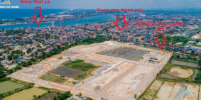 Tôi cần bán lô gốc 2 mặt tiền đường 22m5 thông thẳng sân bay Đồng Hới