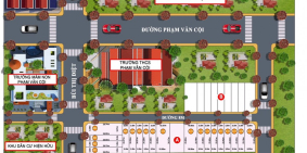 Đất nền Củ Chi thổ cư đã có sổ riêng cho từng nền , thanh toán 98% sang tên ngay