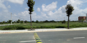 Đất thổ cư MT đường nhựa, đối diện chợ, liền kề KCN, KDC 680tr/85m2 sang tên