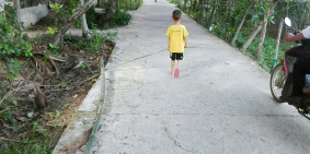 Cc cần bán lô đất mặt tiền bê tông cách quốc lộ 1A 100m2