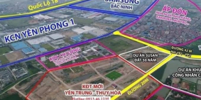 MỞ BÁN ĐẤT DỰ ÁN YÊN PHONG BẮC NINH, GIÁ CHỈ 11.8 TRIỆU/M2, SỔ ĐỎ VĨNH VIỄN - LH