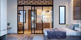 Cho thuê nhà 2 MT rộng 12,5m đường Lý Tự Trọng,quận Hải Châu,Đà Nẵng 4 tầng, giá