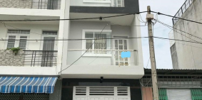 Nhà Mặt Tiền gần Khu Metro Bình Phú Sang Đẹp ( như hình ) 2Lầu 1st 4PN