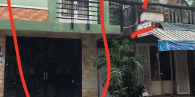 Cho thuê nhà mặt tiền đường Dạ Nam. Đường s13 cũ. P4Q8.